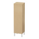 Duravit L-Cube Armoire mi-haute individuelle, porte à gauche, chêne naturel-1