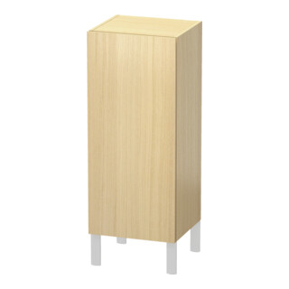 Duravit L-Cube Armoire mi-haute individuelle, porte droite, chêne méditerranéen