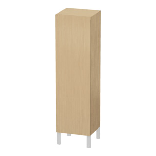 Duravit L-Cube armoire mi-haute individuelle, porte droite, chêne naturel