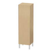 Duravit L-Cube armoire mi-haute individuelle, porte droite, chêne naturel