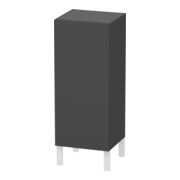 Duravit L-Cube Armoire mi-haute individuelle, porte droite, graphite mat