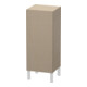 Duravit L-Cube Armoire mi-haute individuelle, porte droite, lin-1