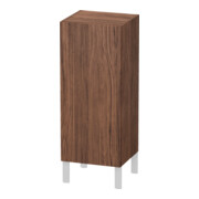 Duravit L-Cube armoire mi-haute individuelle, porte droite, noyer foncé