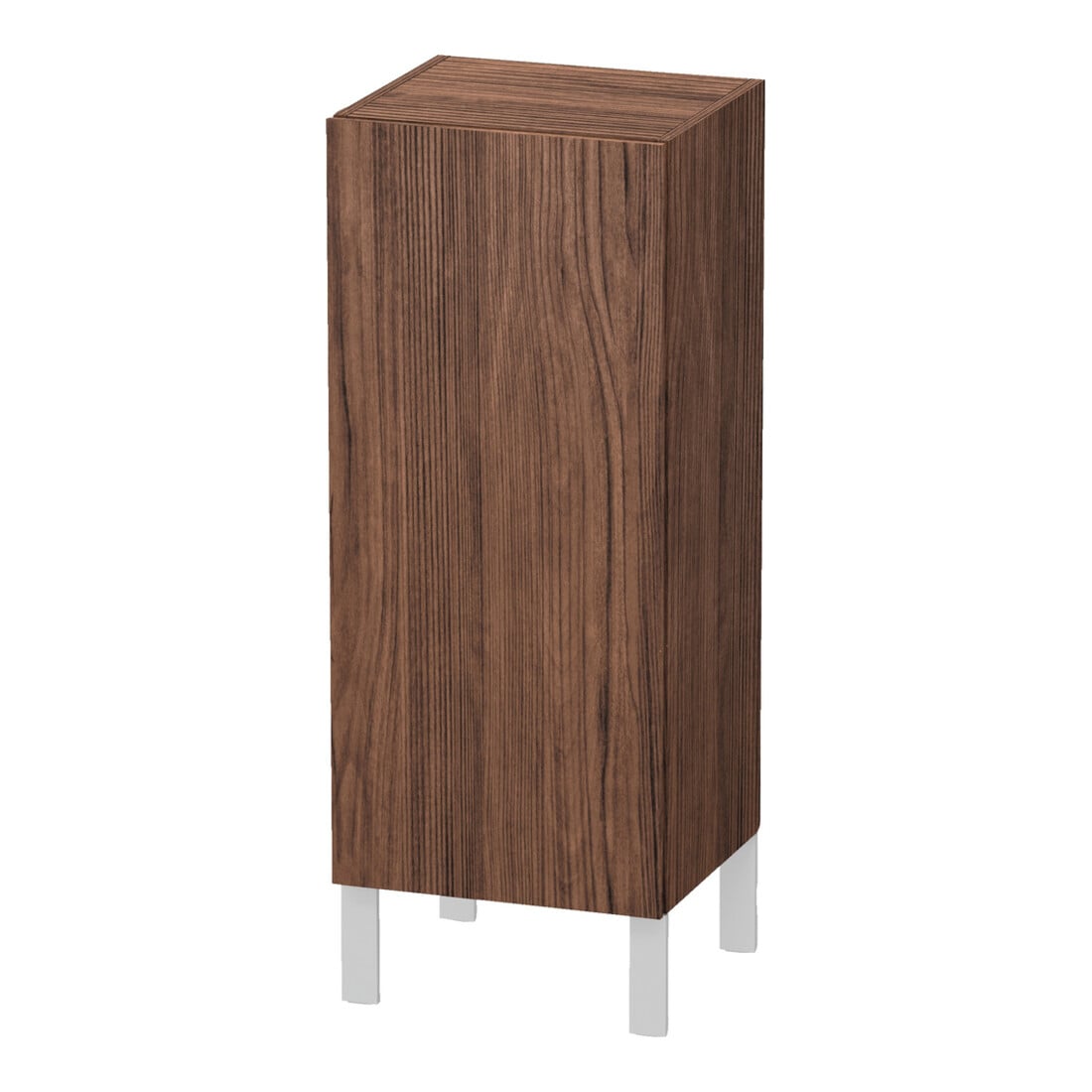 Duravit L-Cube Armoire mi-haute individuelle, porte gauche, noyer foncé