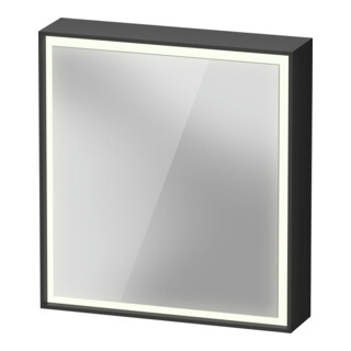Duravit L-Cube Armoire miroir 65x15,5x70 cm, LED, blanc, à gauche, graph ma