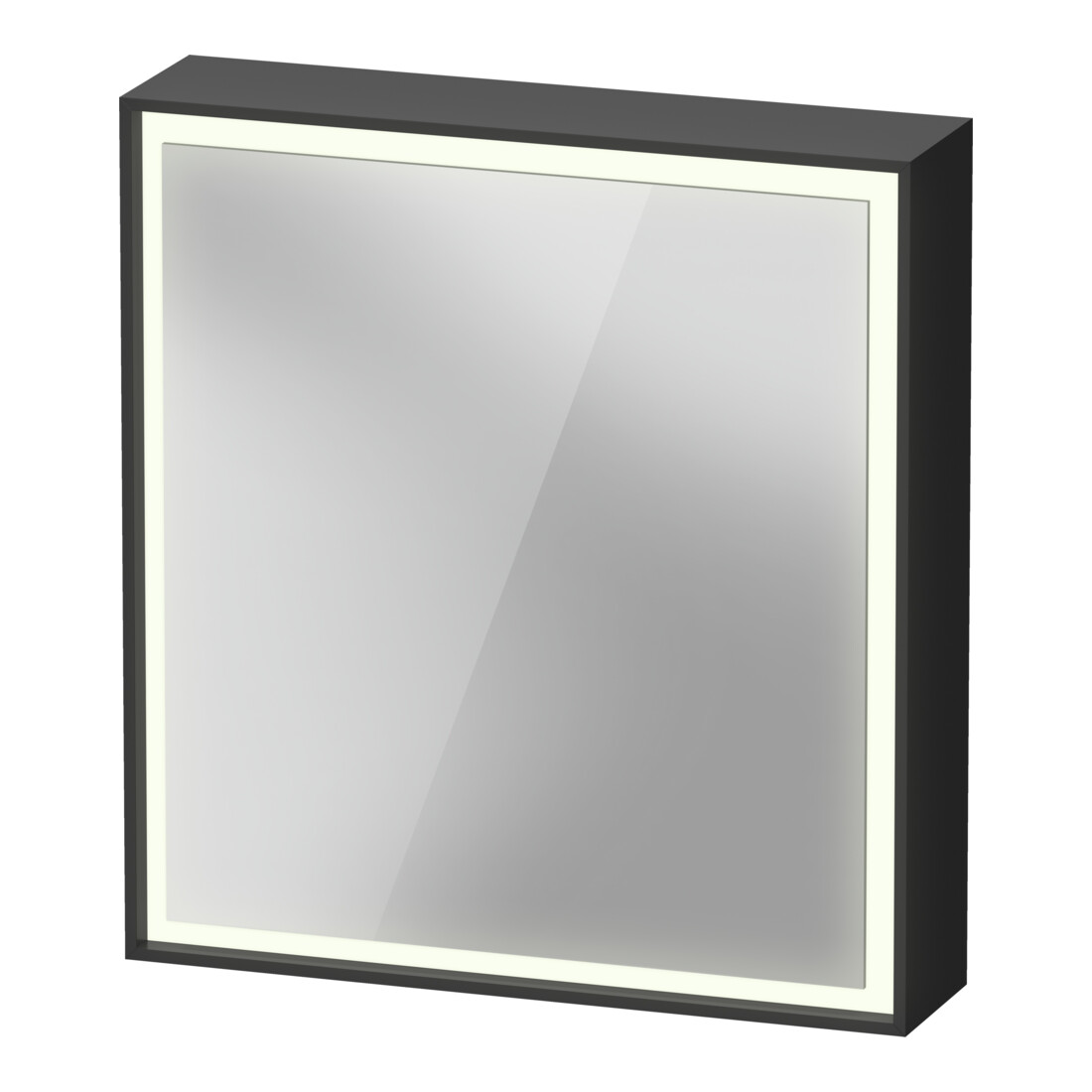 Duravit L-Cube Armoire miroir 65x15,5x70 cm, LED, blanc, à gauche, graph ma