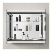Duravit L-Cube Armoire miroir 80x70x15,5 cm, graph ma, sans éclairage miroir-2