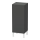 Duravit L-Cube Armoire semi-haute individuelle, porte à gauche, graphite mat-1