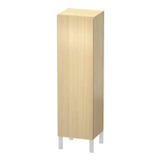 Duravit L-Cube armoire semi-haute individuelle, porte gauche, chêne méditerranéen