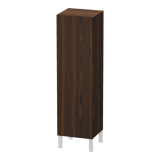 Duravit L-Cube Demi-armoire individuelle, porte gauche, noyer brossé