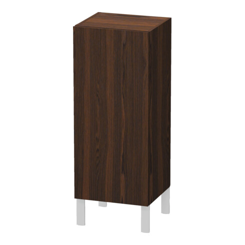 Duravit L-Cube Demi-armoire individuelle, porte gauche, noyer brossé