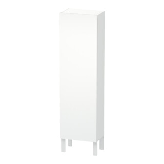 Duravit L-Cube Demi-colonne 40x24,3x132 cm, porte droite, blanc super mat