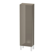 Duravit L-Cube Demi-colonne 40x24,3x132 cm, porte droite, faç. gris brillant