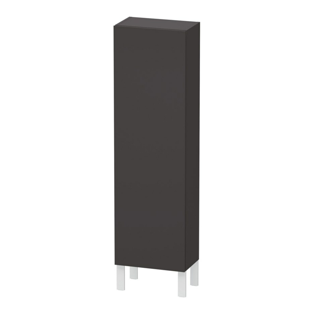 Duravit L-Cube Demi-colonne 40x24,3x132 cm, porte droite, graphite supermat
