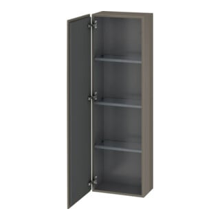 Duravit L-Cube Demi-colonne 40x24,3x132 cm, porte gauche, blanc brillant