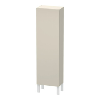 Duravit L-Cube Demi-colonne 40x24,3x132cm, porte droite, taupe mat