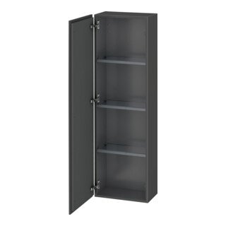 Duravit L-Cube Demi-colonne 40x24,3x132cm, porte gauche, graphite mat