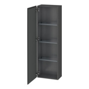 Duravit L-Cube Demi-colonne 40x24,3x132cm, porte gauche, graphite mat