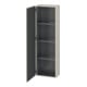 Duravit L-Cube Demi-colonne 40x24,3x132cm, porte gauche, taupe supermat-2