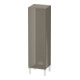 Duravit L-Cube Demi-colonne 40x36,3x132 cm, porte droite, blanc brillant-1