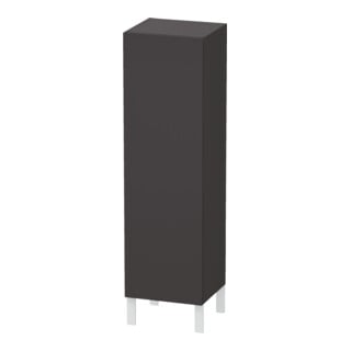 Duravit L-Cube Demi-colonne 40x36,3x132 cm, porte droite, graphite super mat