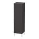 Duravit L-Cube Demi-colonne 40x36,3x132 cm, porte droite, graphite super mat-1