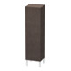 Duravit L-Cube Demi-colonne 40x36,3x132 cm, porte gauche, chêne foncé brossé-1