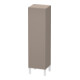 Duravit L-Cube Demi-colonne 40x36,3x132cm, porte à gauche, basalte mat-1