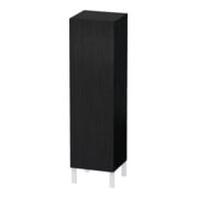 Duravit L-Cube Demi-colonne 40x36,3x132cm, porte droite, chêne noir