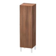 Duravit L-Cube Demi-colonne 40x36,3x132cm, porte droite, noyer naturel