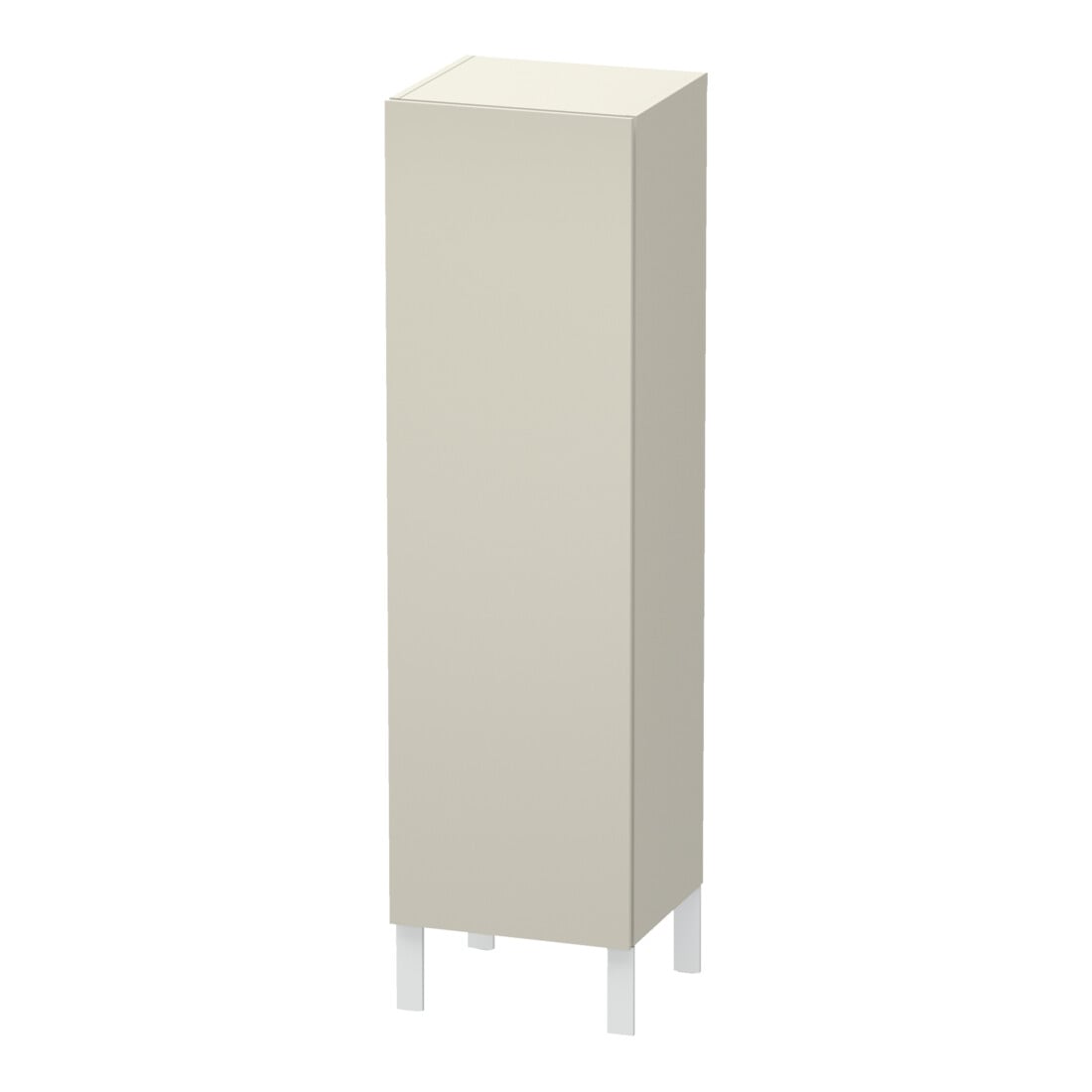 Duravit L-Cube Demi-colonne 40x36,3x132cm, porte droite, taupe supermat