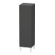 Duravit L-Cube Demi-colonne 40x36,3x132cm, porte gauche, graphite mat-1