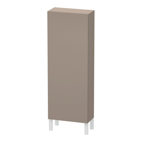 Duravit L-Cube Demi-colonne 50x24,3x132 cm, porte droite, basalte mat