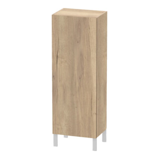Duravit L-Cube Demi-colonne 50x36,3x132 cm, porte droite, chêne marbré