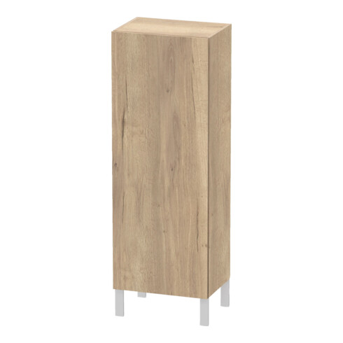 Duravit L-Cube Demi-colonne 50x36,3x132 cm, porte droite, chêne marbré