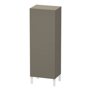 Duravit L-Cube Demi-colonne 50x36,3x132 cm, porte droite, gris satinée