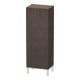Duravit L-Cube Demi-colonne 50x36,3x132 cm, porte gauche, chêne foncé brossé-1