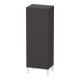 Duravit L-Cube Demi-colonne 50x36,3x132 cm, porte gauche, graphite supermat-1
