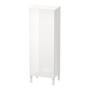 Duravit L-Cube Demi-colonne 50x36,3x132cm, porte droite, blanc brillant