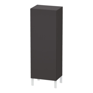 Duravit L-Cube Demi-colonne 50x36,3x132cm, porte droite, graphite supermat