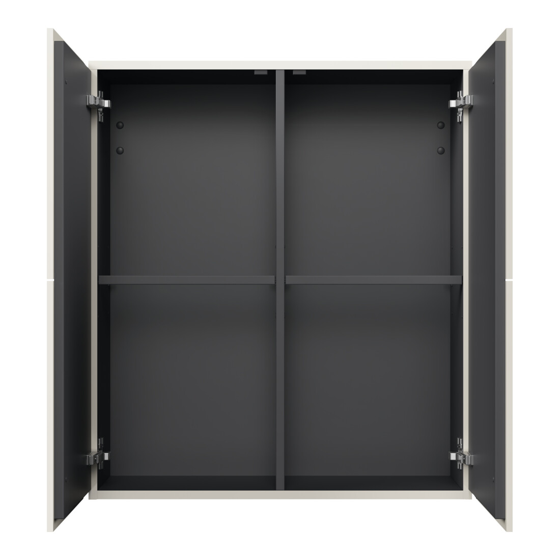 Duravit L-Cube Demi-colonne 70x24,3x80 cm, 2 portes, blanc brillant