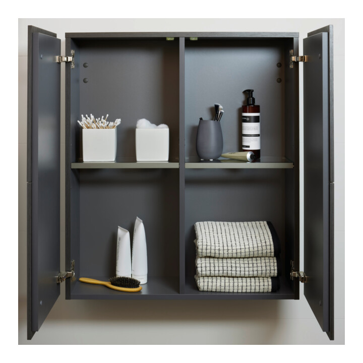 Duravit L-Cube Demi-colonne 70x36,3x80cm, 2 portes, blanc brillant