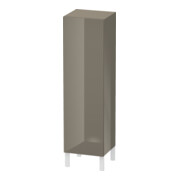Duravit L-Cube Demi-colonne indiv., porte droite, gris flanelle brillant