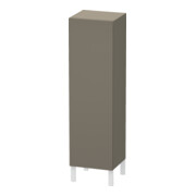 Duravit L-Cube Demi-colonne indiv., porte droite, gris flanelle mat soyeux