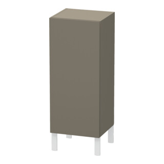 Duravit L-Cube Demi-colonne indiv., porte gauche, gris flanelle satinée