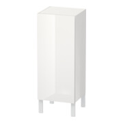 Duravit L-Cube demi-colonne individuel, porte à gauche, blanc brillant