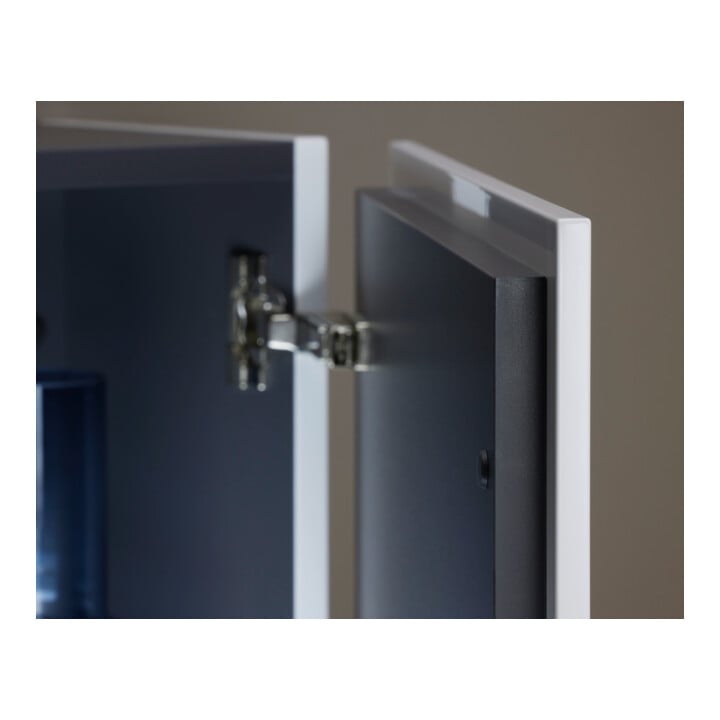 Duravit L-Cube demi-colonne individuel, porte droite, lin