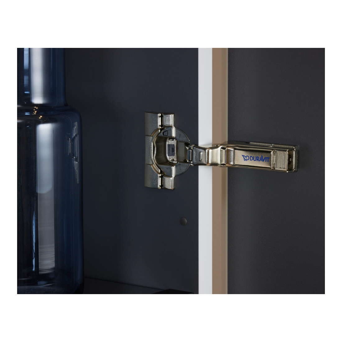 Duravit L-Cube demi-colonne individuel, porte droite, lin