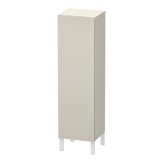 Duravit L-Cube demi-colonne individuel, porte gauche, taupe supermat