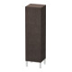 Duravit L-Cube demi-colonne individuelle, porte gauche, chêne foncé brossé-1
